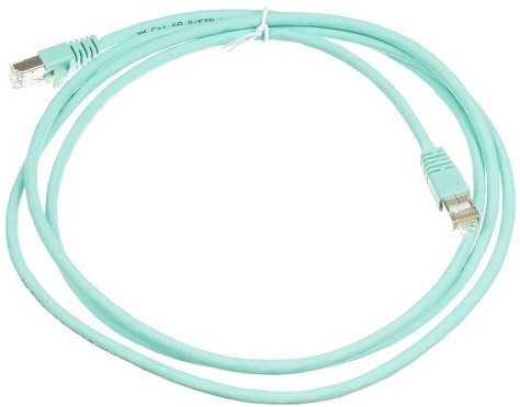 Патч-корд Corning FQ100007399 вилка RJ-45-вилка RJ-45 кат.6А 3м зеленый ПВХ