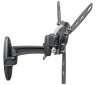 Кронштейн для телевизора Holder LCDS-5025 черный глянец 26"-60" макс.50кг настенный поворот и наклон