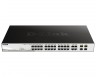 Коммутатор D-Link DGS-1210-28P/F1A 24G 24PoE 193W управляемый