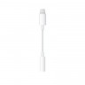 Переходник Apple MMX62ZM/A Jack 3.5 (f)-Lightning (m) белый