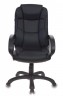 Кресло руководителя Бюрократ CH-839 черный Leather Black искусственная кожа крестовина пластик