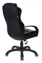 Кресло руководителя Бюрократ CH-839 черный Leather Black искусственная кожа крестовина пластик