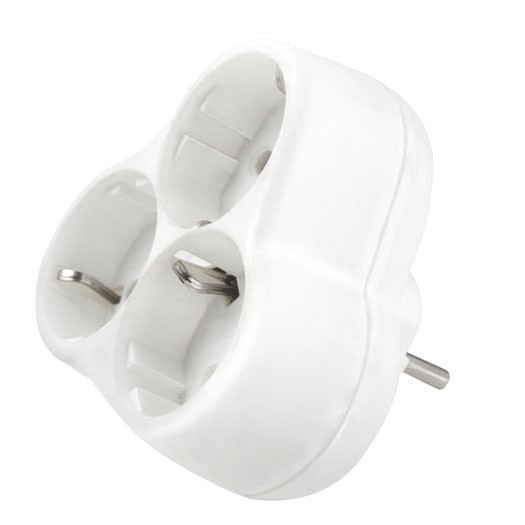 Розетка силовая Panasonic (90303000-RU) откр. зазем. IP20 белый (упак.:1шт)
