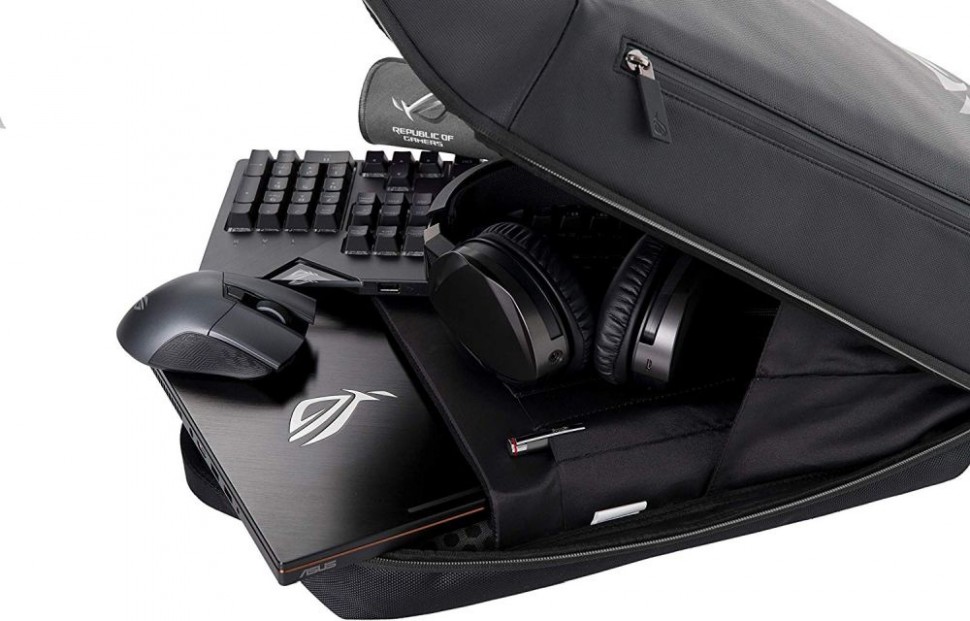 Рюкзак для ноутбука 15.6" Asus ROG Ranger BP2500 черный нейлон (90XB0500-BBP000)