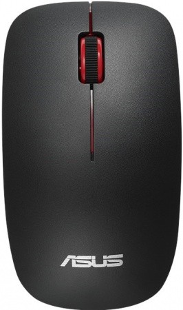Мышь Asus WT300 RF черный оптическая (1600dpi) беспроводная USB2.0 для ноутбука (2but)