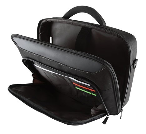 Сумка для ноутбука 18" Targus Classic+ CN418EU черный/красный полиэстер (CN418EU-50)