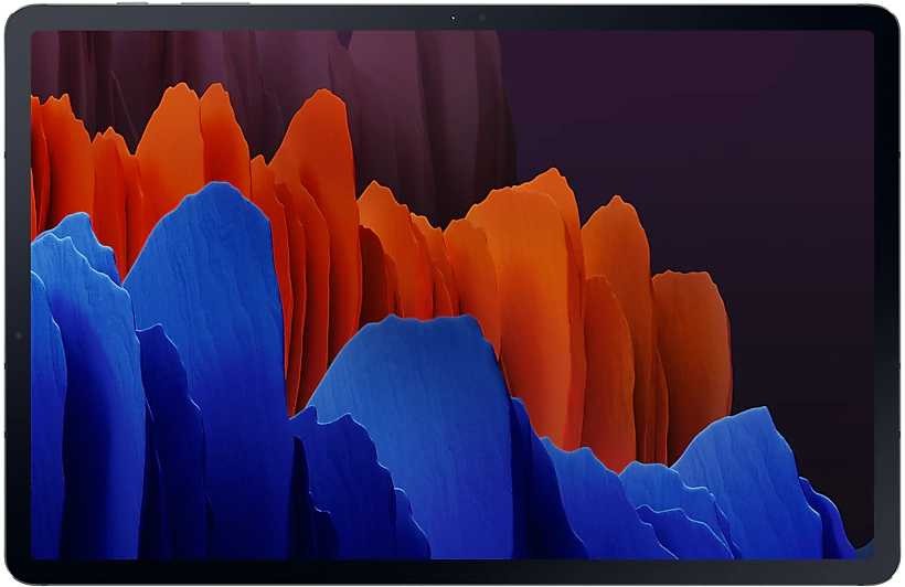 Планшет Samsung Galaxy Tab S7+ SM-T975 Snapdragon 865 Plus (3.1) 8C/RAM6Gb/ROM128Gb 12.4" Super AMOLED 2800x1752/3G/4G/Android 10.0/черный/13Mpix/8Mpix/BT/GPS/WiFi/Touch/microSD 1Tb/10090mAh