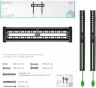 Кронштейн для телевизора Onkron NN14 черный 32"-55" настенный фиксированный
