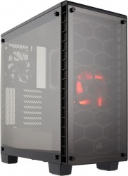 Корпус Corsair Crystal 460X черный без БП ATX 5x120mm 3x140mm 2xUSB3.0 audio bott PSU