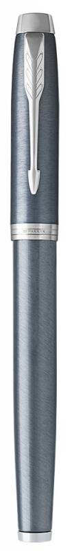 Ручка роллер Parker IM Core T321 (1931662) Light Blue Grey CT F черные чернила подар.кор.