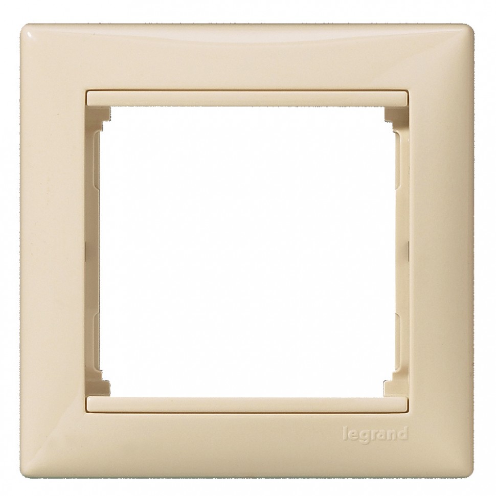 Рамка Legrand Valena 774351 накладная 1xMosaic горизонтальный монтаж поликарбонат слоновая кость