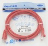 Патч-корд cat5E molded 2м красный RJ-45 (m)-RJ-45 (m)