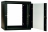 Шкаф коммутационный ЦМО ШРН-Э-12.650 12U 600x650мм пер.дв.стекл несъемн.бок.пан. серый