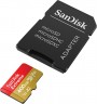 Флеш карта microSDXC 400Gb Class10 Sandisk SDSQXA1-400G-GN6MA Extreme + adapter