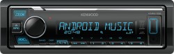 Автомагнитола Kenwood KMM-125 1DIN 4x50Вт