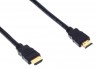 Кабель аудио-видео Buro HDMI 1.4 HDMI (m)/HDMI (m) 5м. Позолоченные контакты черный (BHP RET HDMI50-2)