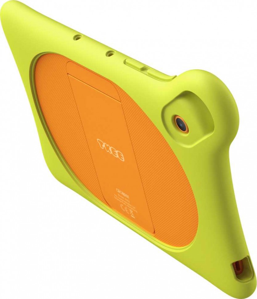 Планшет Alcatel Kids 8052 MT8167D (1.3) 4C/RAM1.5Gb/ROM16Gb 7" TN 1024x600/Android 9.0/зеленый/2Mpix/2Mpix/BT/WiFi/Touch/microSD 128Gb/minUSB/2580mAh/до 400hrs