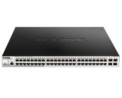 Коммутатор D-Link DGS-1210-52MPP/ME/B1A 48G 4SFP 48PoE 740W управляемый