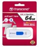 Флеш Диск Transcend 64Gb Jetflash 790 TS64GJF790W USB3.0 белый