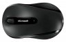 Мышь Microsoft 4000 черный оптическая (1000dpi) беспроводная USB2.0 для ноутбука (3but)