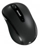 Мышь Microsoft 4000 черный оптическая (1000dpi) беспроводная USB2.0 для ноутбука (3but)