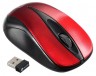 Мышь Оклик 675MW черный/красный оптическая (800dpi) беспроводная USB (2but)