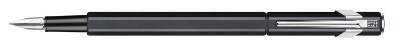 Ручка перьевая Carandache Office 849 Classic (843.009) Matte Black B перо сталь нержавеющая карт.уп.