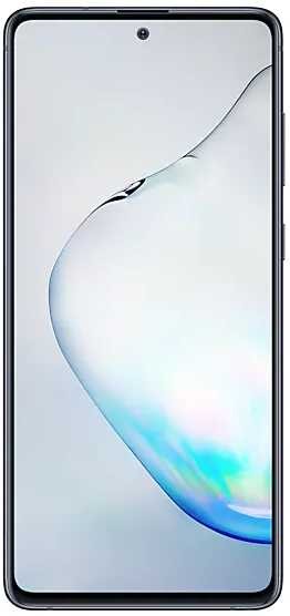 Смартфон Samsung SM-N770F Galaxy Note 10 Lite 128Gb 6Gb черный моноблок 3G 4G 2Sim 6.7" 1080x2400 Android 10 12Mpix 802.11 a/b/g/n/ac NFC GPS GSM900/1800 GSM1900 TouchSc MP3 microSD max1024Gb