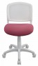 Кресло детское Бюрократ CH-W296NX белый TW-15 сиденье розовый 26-31 сетка/ткань крестовина пластик пластик белый