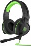 Наушники с микрофоном HP Pavilion Gaming 400 черный/зеленый 1.8м мониторные оголовье (4BX31AA)