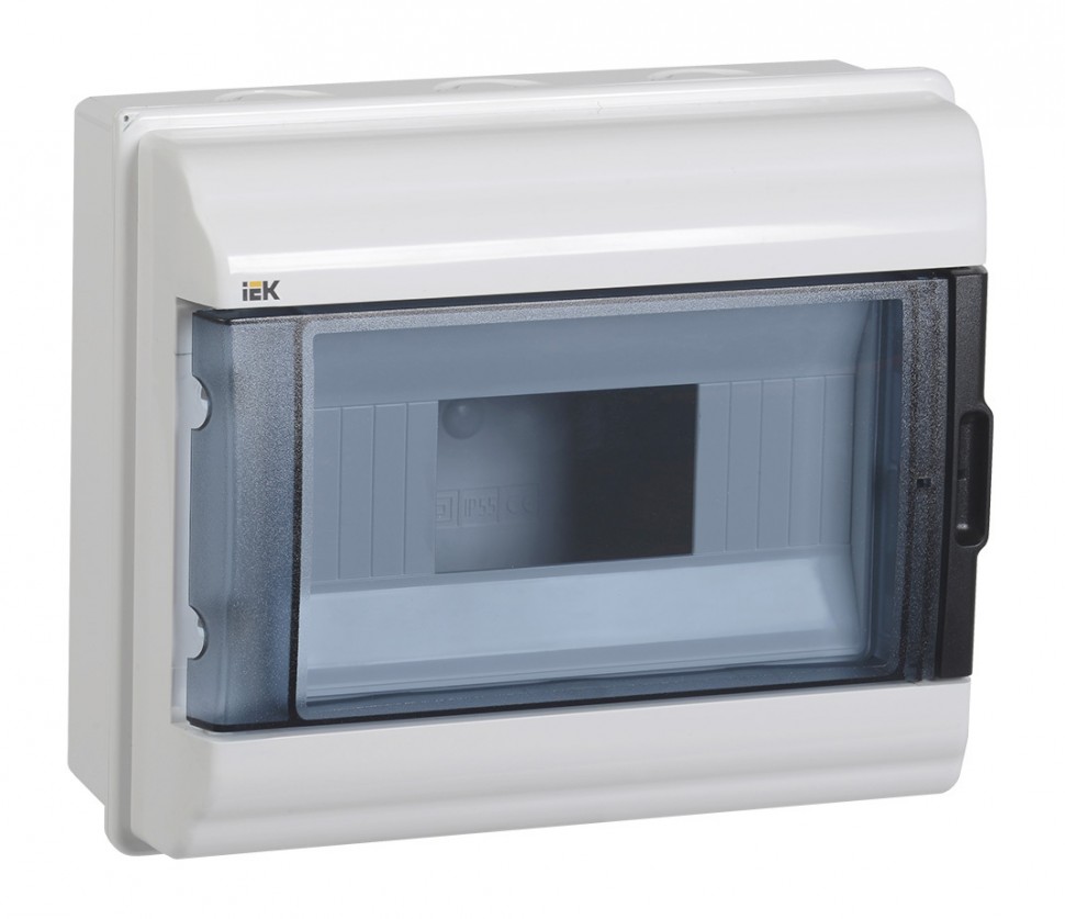 Щит распределительный IEK MKP72-N3-09-55 КМПн-9 IP55 для установки модульных устройств навесной 235мм 108мм 198мм 660B 9мод. пластик IP55 белый (упак.:1шт)