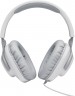 Наушники с микрофоном JBL Quantum 100 белый 1.2м мониторные оголовье (JBLQUANTUM100WHT)