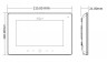 Видеодомофон Dahua DH-VTH5221DW белый