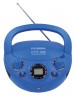 Аудиомагнитола Hyundai H-PCD220 синий 2Вт/CD/CDRW/MP3/FM(dig)/USB