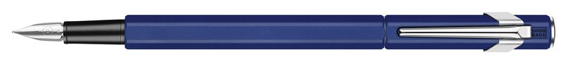 Ручка перьевая Carandache Office 849 Classic (843.159) Matte Navy Blue B перо сталь нержавеющая подар.кор.
