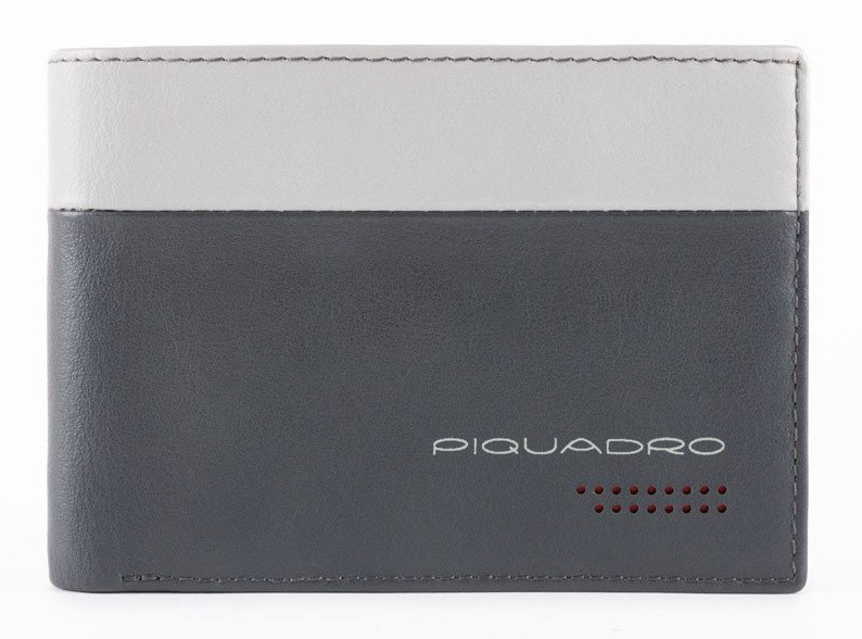 Кошелек мужской Piquadro Urban PU1392UB00R/GRN серый/черный