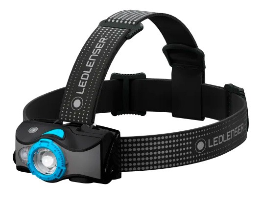 Фонарь налобный Led Lenser MH7 черный/синий лам.:светодиод. (502155)