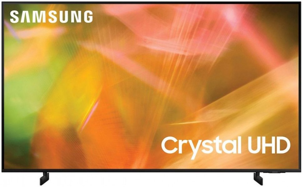 Телевизор LED Samsung 75" UE75AU8000UXRU 8 черный/Ultra HD/60Hz/DVB-T2/DVB-C/DVB-S2/USB/WiFi/Smart TV (RUS)