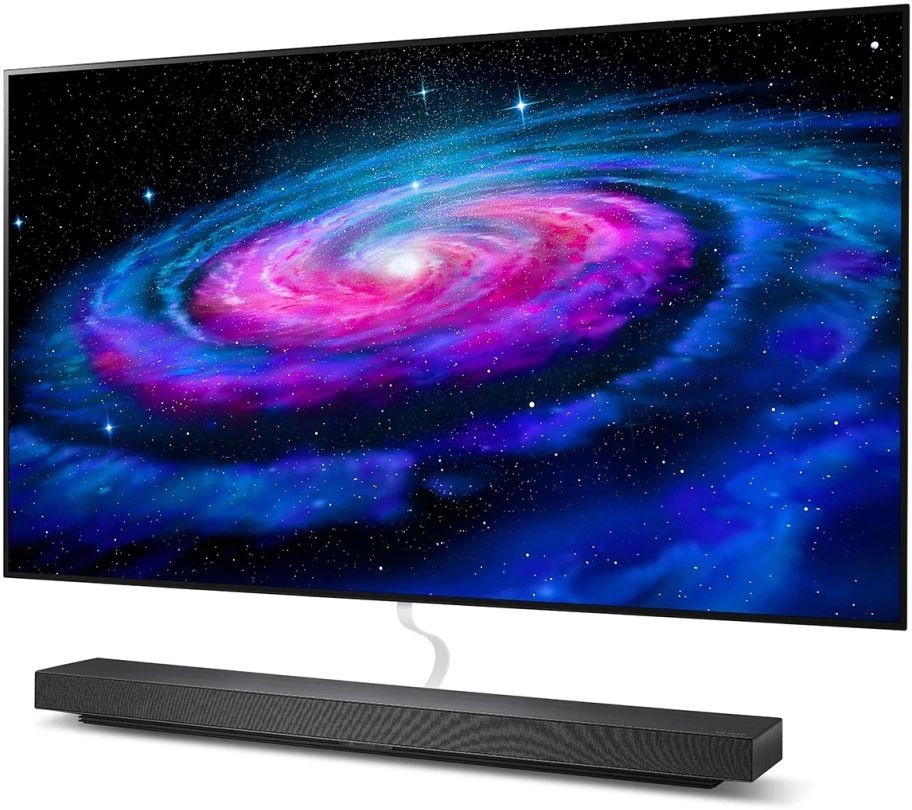 Телевизор OLED LG 65" OLED65WX9LA Wallpaper черный/серебристый/Ultra HD/50Hz/DVB-T2/DVB-C/DVB-S/DVB-S2/USB/WiFi/Smart TV (RUS)