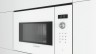 Микроволновая печь Bosch BFL524MW0 20л. 800Вт белый (встраиваемая)