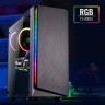 Корпус Aerocool RIFT BG черный без БП ATX 1x120mm 2xUSB2.0 1xUSB3.0 audio bott PSU