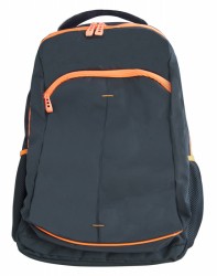 Рюкзак Silwerhof Power черный/оранжевый неоновый