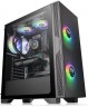 Корпус Thermaltake Versa T25 TG черный без БП ATX 5x120mm 4x140mm 2x200mm 2xUSB2.0 1xUSB3.0 audio bott PSU