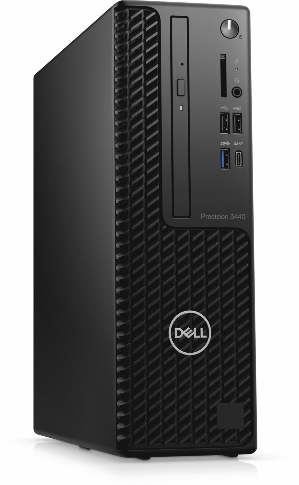 ПК Dell Precision 3440 SFF i7 10700 (2.9)/8Gb/SSD512Gb/P620 2Gb/DVDRW/CR/Windows 10 Professional/GbitEth/WiFi/BT/260W/клавиатура/мышь/черный