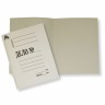 Папка-обложка Бюрократ PO320 картон 0.6мм 320г/м2 белый