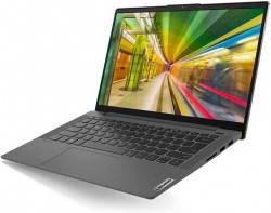 Ноутбук Lenovo IdeaPad 5 14ITL05 Core i5 1135G7/16Gb/SSD512Gb/NVIDIA GeForce MX450 2Gb/14"/IPS/FHD (1920x1080)/Windows 10/grey/WiFi/BT/Cam