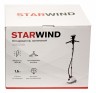 Отпариватель напольный Starwind SVG3200 1800Вт белый/зеленый