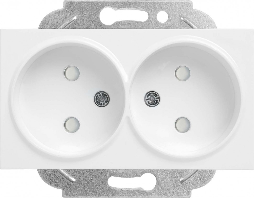 Розетка силовая Panasonic Karre&Arkedia (WKTT02142WH-RU) скрыт. зазем. штор. IP20 белый (упак.:1шт)