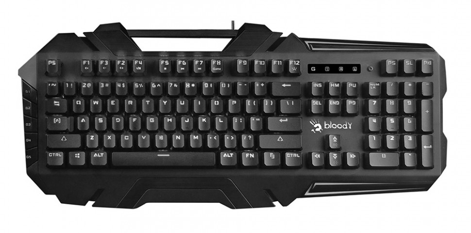 Клавиатура A4Tech Bloody B880R механическая черный USB for gamer LED