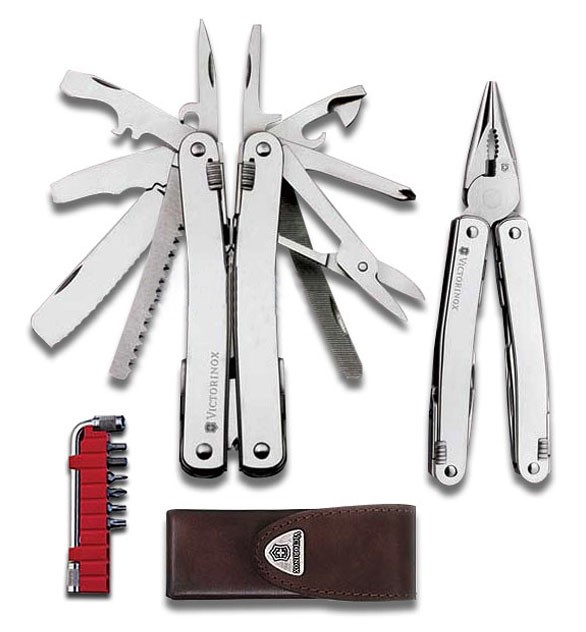 Мультитул Victorinox SwissTool Spirit XC Plus (3.0238.L) 105мм 37функций серебристый карт.коробка